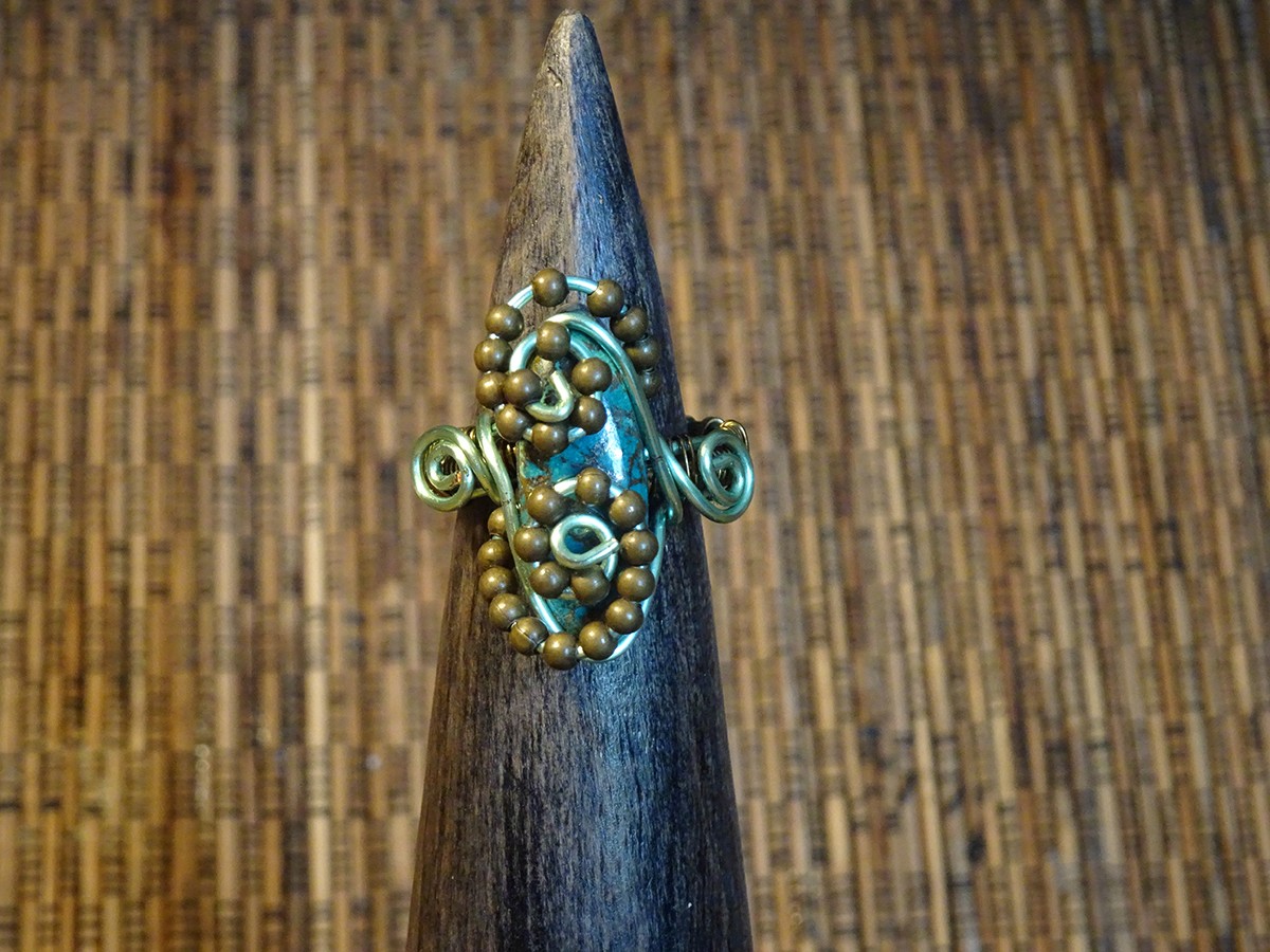 Image de couverture du produit Bague chrysocolle