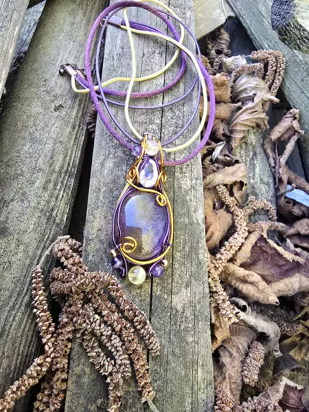 Image de couverture du produit Pendentif amétrine et améthyste