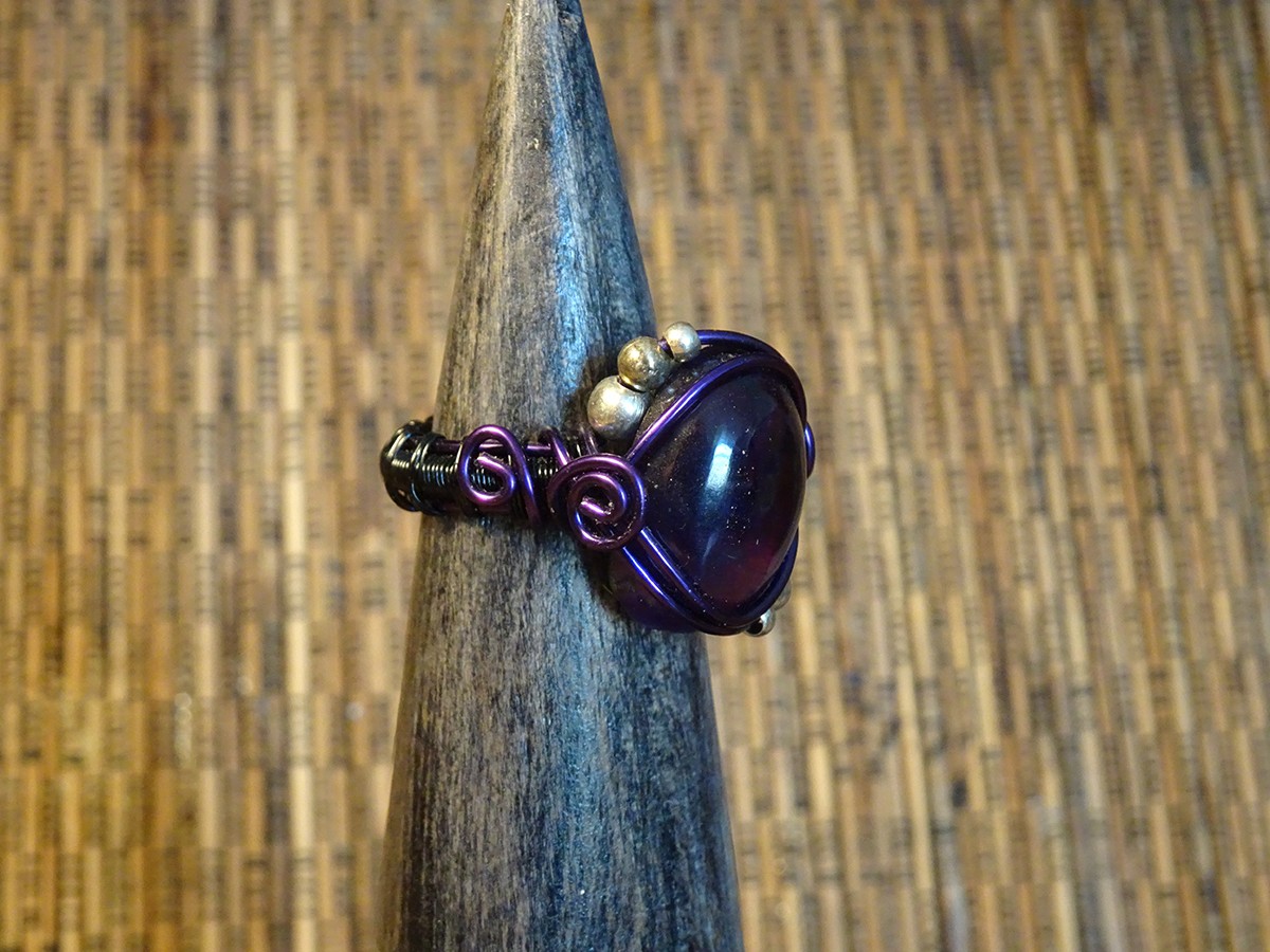 Image d'illustration du produit Bague améthyste