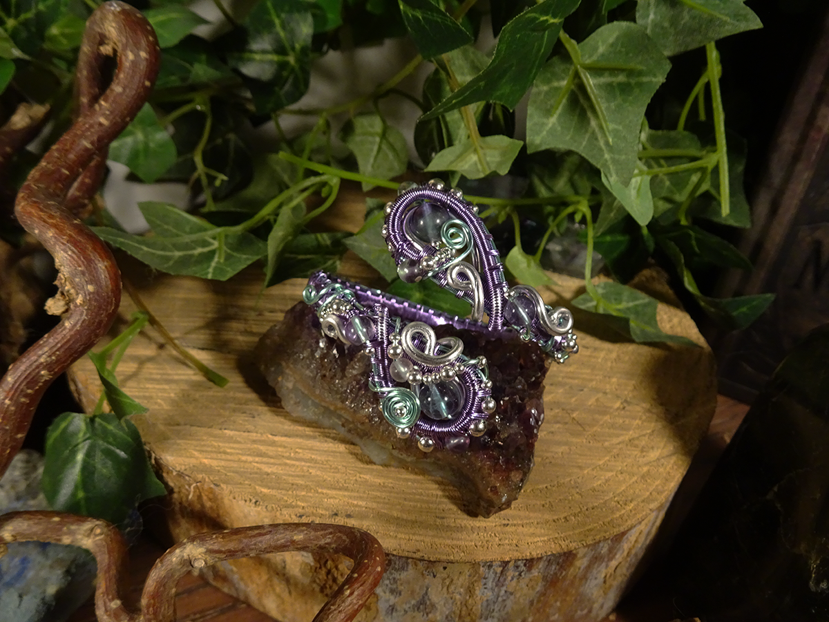 Image de couverture du produit Bracelet serpent fluorite