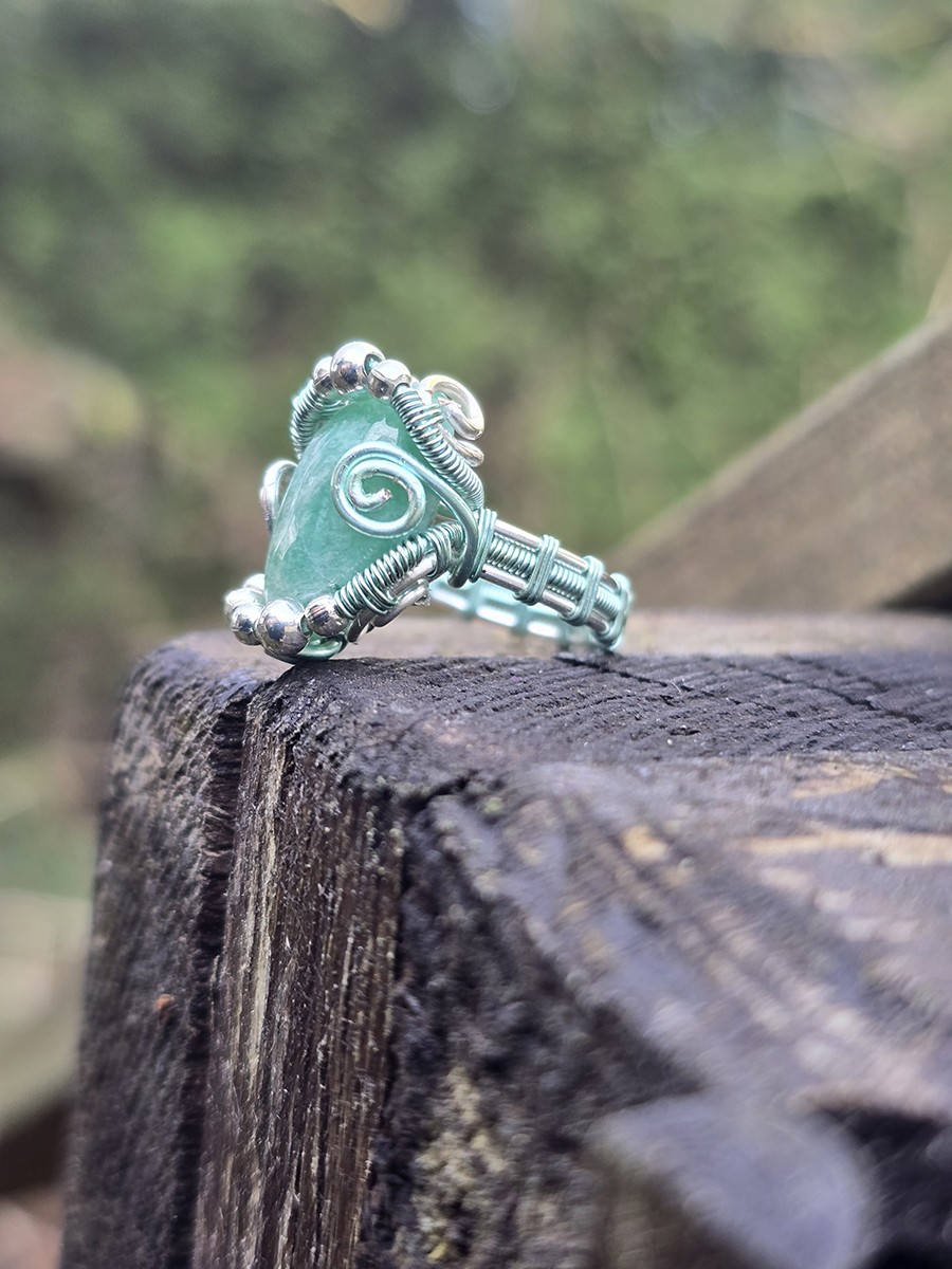 Image d'illustration du produit Bague Amazonite